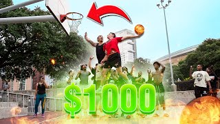 I Hosted A INSANE 1v1 Basketball Tournament For 1000 In Houston [upl. by Normand799]