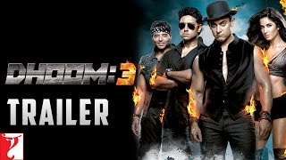 DHOOM3  Official Trailer  Aamir Khan  Abhishek Bachchan  Katrina Kaif  Uday Chopra [upl. by Enyedy]