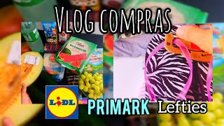 Compras supermercado LIDL  Saldos Primark e Lefties  agosto 2024 [upl. by Rufena]