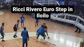 Ricci Rivero layup and eurostep  Up vs Iloilo selection [upl. by Jehiah]