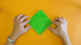 Como hacer una Grulla de Origami  Tutorial [upl. by Vanderhoek]