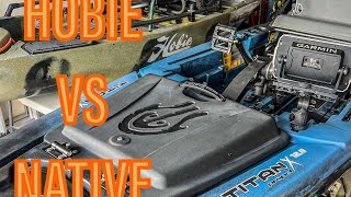 Native Titan X 125 VS Hobie Pro Angler 14 [upl. by Ecnar295]