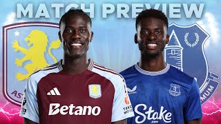 ASTON VILLA v EVERTON  MATCH PREVIEW [upl. by Ylloh147]