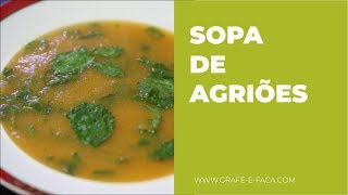 Sopa de Agriões [upl. by Ades]