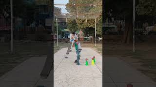 DRILL for beginners batsman 🏏subscribe How to IMPROVE BATTING STANCE cricket youtube viral icc [upl. by Brook]