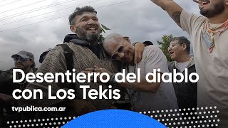 Cómo es el Desentierro del Diablo con Los Tekis  Vlog del Carnaval de Jujuy  Festival País 2023 [upl. by Goff451]