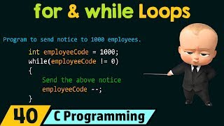 for and while Loops [upl. by Coady730]