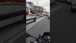 AMBULANSA YOL AÇTIM❗️UZUN VERSİYON AKŞAM 2000 YAYINDA 🚑🚨trendyol ambulans kurye siren trafik [upl. by Atirabrab]