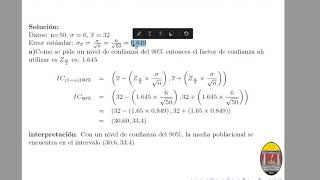 Intervalo de Confianza para la media y la proporcion [upl. by Skipton]