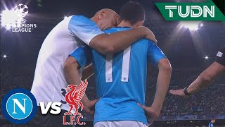 ¡ENTRA Lozano tiene minutos  Napoli 00 Liverpool  UEFA Champions League 2223J1  TUDN [upl. by Coward892]