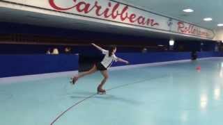 students dare trainer to do it then roller figure skaters [upl. by Neivad]