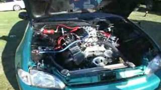 V8 engine in a civic [upl. by Alexandros]