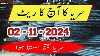 Steel Rate Today in Pakistan  Steel Price today  sarya rate [upl. by Yrreiht]