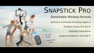 How to Easily Connect Tempt Snapstick Pro Remote to Your Smartphone [upl. by Enyahc]