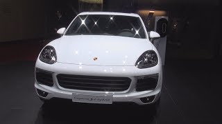 Porsche Cayenne S EHybrid Platinum Edition 2017 Exterior and Interior [upl. by Phia139]