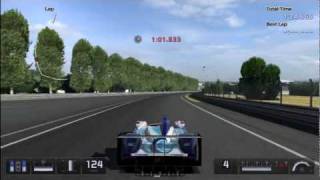 GT5  Pescarolo Courage Judd GV5 Race Car 04 Top Speed Run [upl. by Ahsinhoj328]