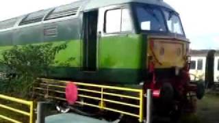 Class 47 701 idling in Meldon Yard [upl. by Dunc462]