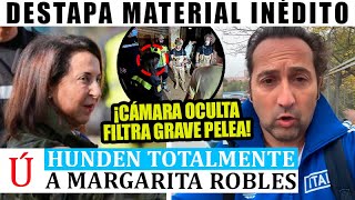 IMÁGENES INÉDITAS IKER JIMÉNEZ deja PÁLIDA a Margarita Robles QUE LA LÍA en PARKING de VALENCIA DANA [upl. by Ayyn]