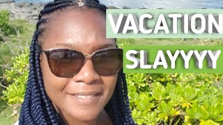 Two Layer Tribal Braids  Box Braids and Feed Ins Perfect Vacation Braids [upl. by Moorish507]