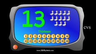 Learn Numbers for Children  3D Animation Counting 120 Numbers song [upl. by Sibyl]