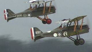 Remembrance Day WW1 Aircraft Display [upl. by Casie893]