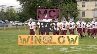 MCI vs Winslow Football Highlights [upl. by Wendall]