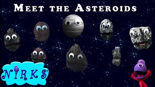 Meet the Asteroids Part 1  A Song About Astronomy  By In A World Music Kids with the Nirks™ [upl. by Stillmann293]