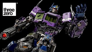 PREMIUM Shattered Glass Optimus Prime Transformers Bumblebee  threezero [upl. by Summers192]