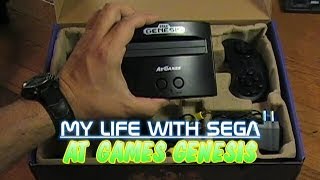 My Life with SEGA  ATGames Genesis Console [upl. by Anitirhc730]