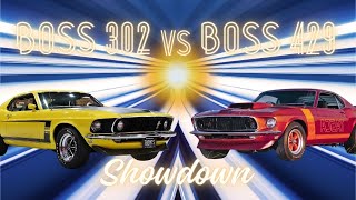 Which Is Better The 69 Ford Mustang Boss 302 or the 429 [upl. by Neved]