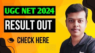 UGC NET Result 2024 Release  UGC NET 2024 Result  UGC NET Result 2024 Out [upl. by Belinda]