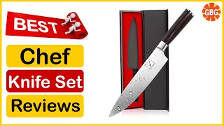 ✅ Best Chef Knife Set For The Money in 2023 🍳 Top 5 Tested Buying Guide [upl. by Kra]