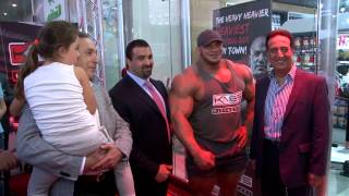 KABS FitFactory Launch Event with the One and Only Big Ramy [upl. by Selij]