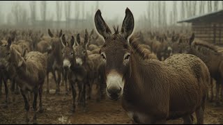 Exploring How China Raises and Consumes Millions of Donkeys Inside the Unique Donkey Farming [upl. by Tap]