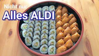 Veganes Sushi mit Tofu von Aldi  Alles ALDI aber nicht nur… [upl. by Ijuy999]