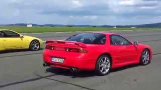 3000GT vs Nissan 300ZX Fastest of Japan 2014 [upl. by Garreth]