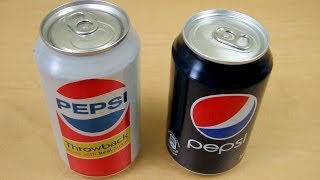 Pepsi Throwback with real Sugar [upl. by Tanner]