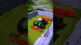 NOOB VS PRO VS GOD 🚜  FS22 farming farmingsimulator22 fy fyp shorts [upl. by Arodnahs]