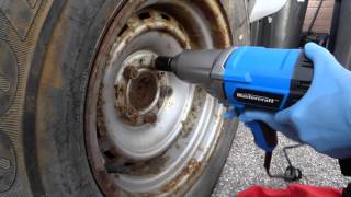 Mastercraft 75a electric impact wrench review [upl. by Arihsak]