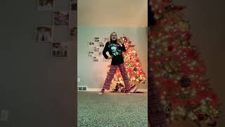 Try out my Christmas dance Also we set up Christmas decorations yesterday [upl. by Burke345]