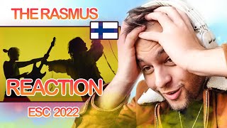 THE RASMUS  JEZEBEL REACTION  UMK 2022  Eurovision Finland 🇫🇮 [upl. by Nylanaj]