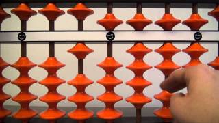 Alternating Adding and Subtracting with the Soroban Japanese Abacus [upl. by Wunder]