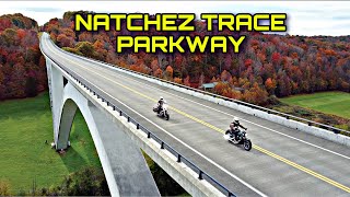 Highlighting The Natchez Trace Parkway on my Street Glide [upl. by Alusru]