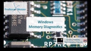 Windows Memory Diagnostics  CompTIA A 220802 14 [upl. by Aihsotan537]