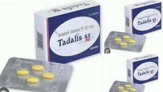 Tadalis sx 20 Tablets Tadalafil Tablets IP 20 mg [upl. by Reece]