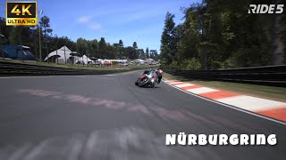 Ride 5 PS5 Nurburgring lap gameplay 4K UHD [upl. by Levenson142]