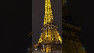 Sparkling Eiffel Tower Night View paris france eiffeltower trendingshorts trending views like [upl. by Natalina338]