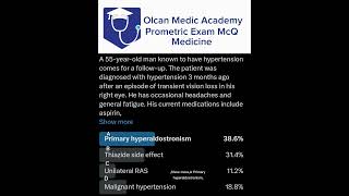 Prometric Exam MCQ 1 Recall Medicine Subscribe Olcan medic Academy [upl. by Naillil]