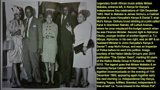 60 years ago The legend of a Kenyan Cabinet Minister who quotelopedquot with a South African musician [upl. by Sire730]