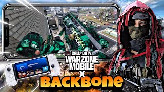 Warzone Mobile x Backbone Gameplay no commentary [upl. by Anaes518]